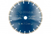 Диск алмазный Solga Diamant PROFESSIONAL сегментный (железобетон) 230мм/22,23