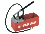 Ручной опрессовочный насос SUPER-EGO ТР 25 для испытания давлением 0–25 бар