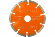 Диск алмазный Solga Diamant BASIC сегментный (железобетон) 125мм/22,23