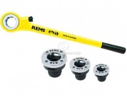 Ручной резьбонарезной клупп REMS Eva для труб 1/2"-3/4"-1" В прочном стальном чемодане