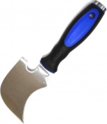 Месяцевидный нож с пластиковой ручкой, , шт