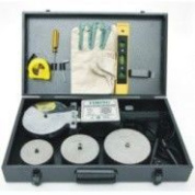 Ручной паяльник с двумя тэнами и терморегулятором, насадки 75, 90, 110 мм (СР 110)