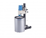 Установка алмазного бурения SHIBUYA TS-402 для алмазного сверления до 400 мм, мотор R2221, наклонная стойка