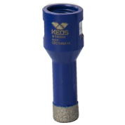 Коронка алмазная по керамограниту KEOS PRO 14 мм M14 с воском (DC14M14)