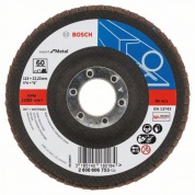 Диск лепестковый 125 мм K80 BOSCH S.f. Metal прямой