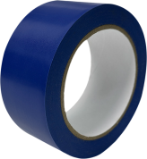 Лента для разметки и маркировки, синий цвет, 200мм, 33м Лента для разметки и маркировки, синий цвет, 200мм, 33м