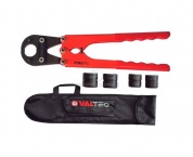 Малогабаритный пресс-инструмент Valtec для ручного обжатия фитингов, с вкладышами 16-20 мм