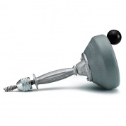 Ручная вертушка с грушевидной головкой для очистки труб от 20 мм (¾") до 40 мм (1½")