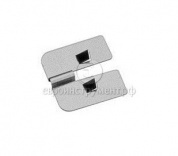 Приспособление для обрезки грата ножом-полумесяцем