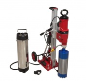 Алмазная сверлильная установка Rotorica Didri 330 с наклонной стойкой и принадлежностями