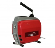 Прочистная электромеханическая машина V-Clean 150 для труб до 150 мм, со спиралями и принадлежностями