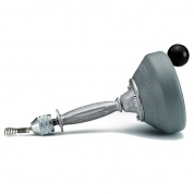 Ручная вертушка с шарнирной грушевидной головкой для очистки труб от 20 мм (¾") до 40 мм (1½")