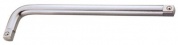 Ключ с присоединительным квадратом изогнутый двусторонний 500мм