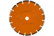 Диск алмазный Solga Diamant BASIC сегментный (железобетон) 230мм/22,23