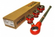 Комплект резьбонарезных головок RIDGID 1/8" - 1" с трещеткой 00-R