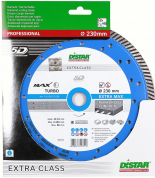 Алмазный отрезной диск по бетону Turbo 230*2.5*12*22.23 Extra Max Di-Star