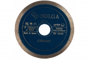 Диск алмазный Solga Diamant CERAMICS, MARBLE сплошной (керамика, мрамор) 115мм/22,23