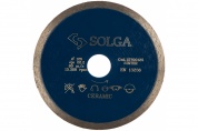 Диск алмазный Solga Diamant CERAMICS, MARBLE сплошной (керамика, мрамор) 125мм/22,23