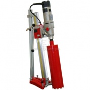 Алмазная сверлильная установка Cardi до 200мм, наклонная станина