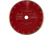 Диск алмазный Solga Diamant HARD CERAMICS сплошной (керамогранит) 250мм/25,4