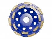Чашка алмазная KEOS Professional двухрядная 125мм/22,23