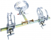 Тройной позиционер со скругляющим устройством для муфт и отводов 63-180 мм