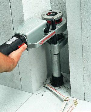 Электрический резьбонарезной инструмент для труб