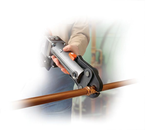 Электрогидравлический пресс инструмент для обжима наконечников