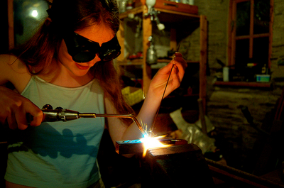 Использование универсальной газовой горелки фото