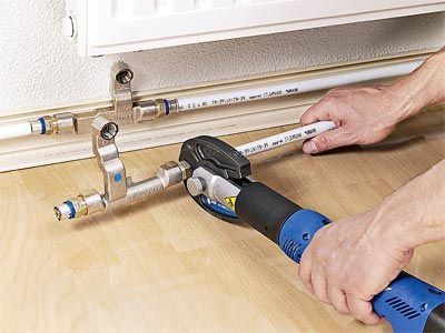 Монтаж металлопластиковых труб - фото