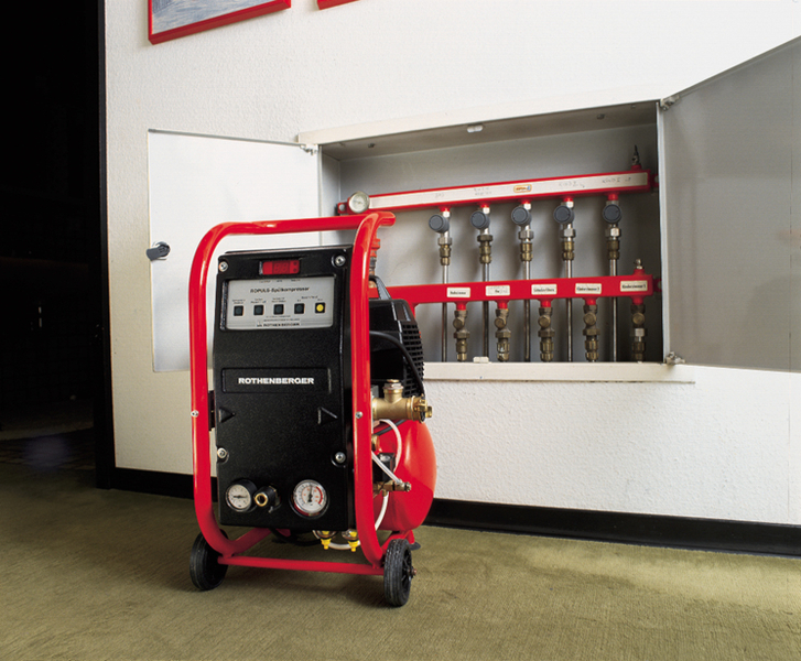 Промывочная машина систем отопления - Rothenberger
