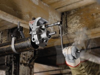 Ridgid 975 для накатки желобков по месту монтажа