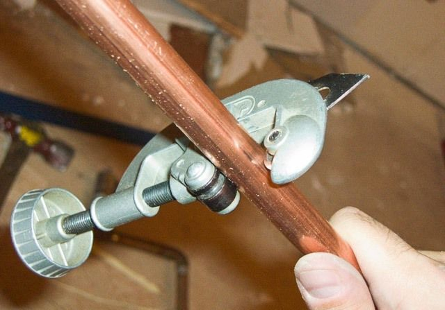 Ручной труборез для резки медной трубы