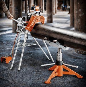 Станок Ridgid для накатки желобков на трубах