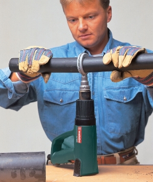 Строительный фен применение