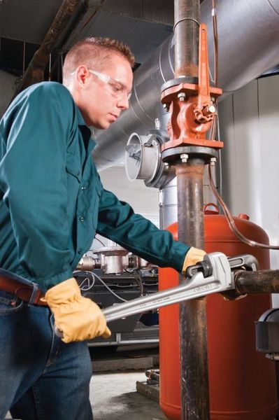 Алюминиевый трубный ключ от Ridgid - применение на реальном объекте