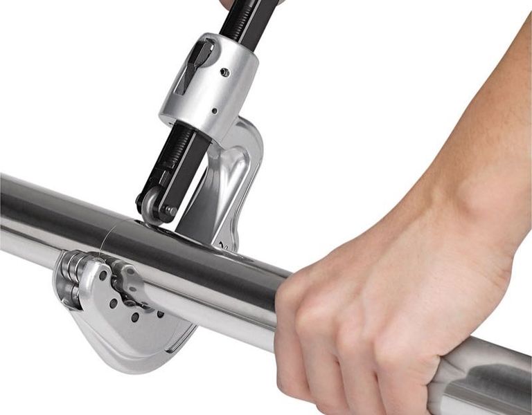 Труборез Ridgid для нержавеющей стали на практике
