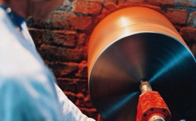 Установка для алмазного бурения кирпича применение