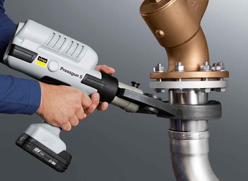Viega press gun для обжима пресс-колец