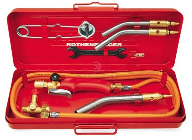 Паяльный набор с пропановой горелкой Rothenberger Turboprop фото