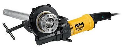 Электрический резьбонарезной клупп АМИГО 2 Компакт Сет, 1200 Вт, резьбонарезные головки R- ½” - 3/4”-1”-1.1/4"-1 1/2” - 2", бугель, ст. ящик (540024) фото