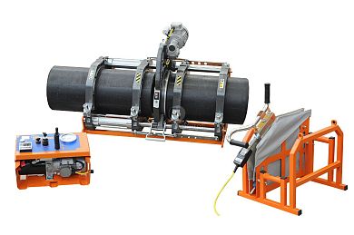 Стыковая сварочная машина BASIC 355 V0 230В, с полным комплектом вкладышей от 125мм до 315мм фото