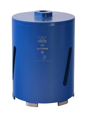 Алмазная коронка по бетону KEOS (сухой рез) М16 127/150мм (DC127.150) фото