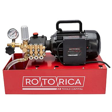 Электрический опрессовщик Rotor e-Test 50T с баком 18 л, 10л/мин фото