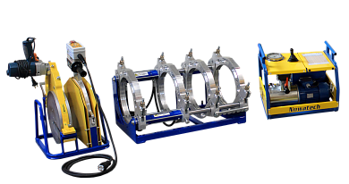 Сварочная машина с гидравлическим приводом Nowatech ZHCB-315R для труб 90-315 мм фото