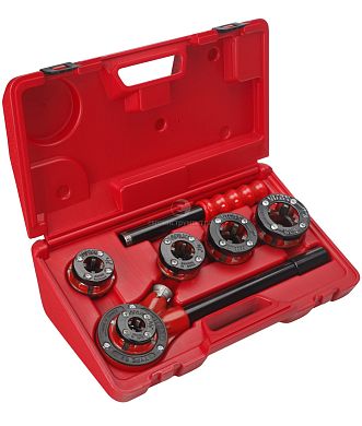 Клупп ручной Virax для нарезания резьбы 1/2"-3/4"-1"-1 1/4" фото