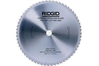 Диск твердосплавный Ridgid для сухопильной пилы 590 14" фото