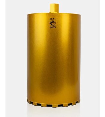 Коронка алмазная 1 1/4" 254/400/17 сегм. по бетону Golden Dragon фото