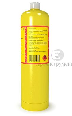 Газ для пайки медных труб Rotorica MAP Pro, 1л фото