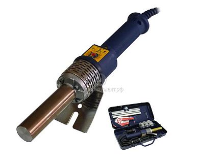 Dytron SP-4a 650W TraceWeld MINI blue со сварочными насадками  20, 25, 32 мм и стальным чемоданом фото